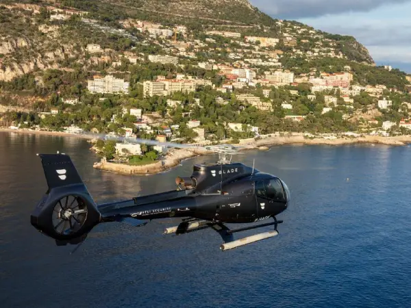 Vue panoramique de la Côte d'Azur